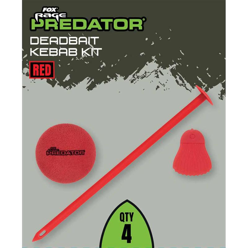 Fox Rage Predator Deadbait Kebab Kit Bait - Rot