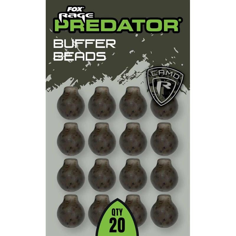 Fox Rage Predator Camo Buffer Beads - Gummiperle