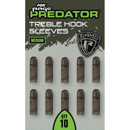 Fox Rage Predator Camo Treble Hook Sleeves
