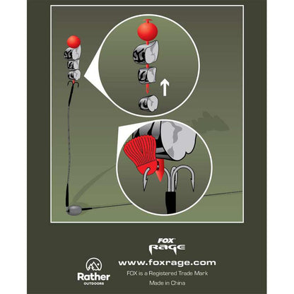 Fox Rage Predator Deadbait Kebab Kit Bait - Rot