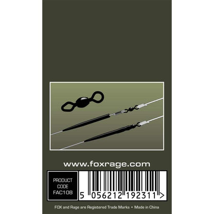 Fox Rage Predator Diamond Swivels (current size) - Wirbel