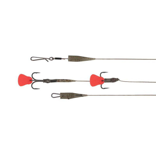 Fox Rage Predator Kwik Change Paternoster Trace 30cm - fertiges Stahlvorfach