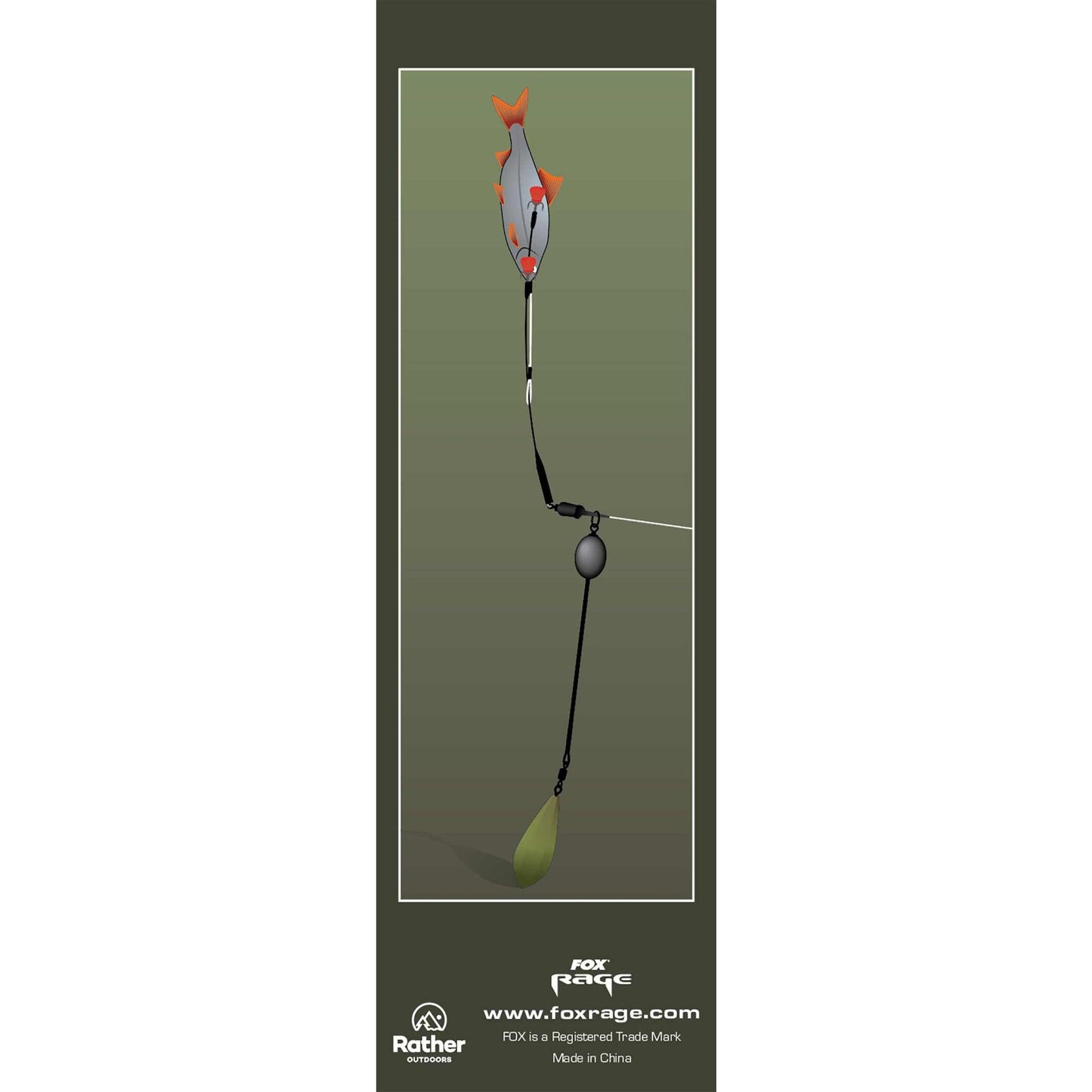 Fox Rage Predator Ledger Stems - Medium